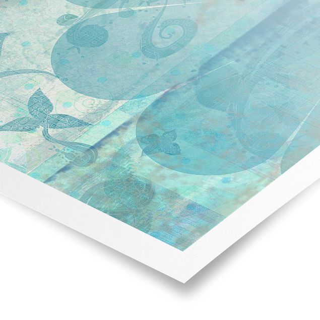 Poster - Winterblumen - Panorama Querformat
