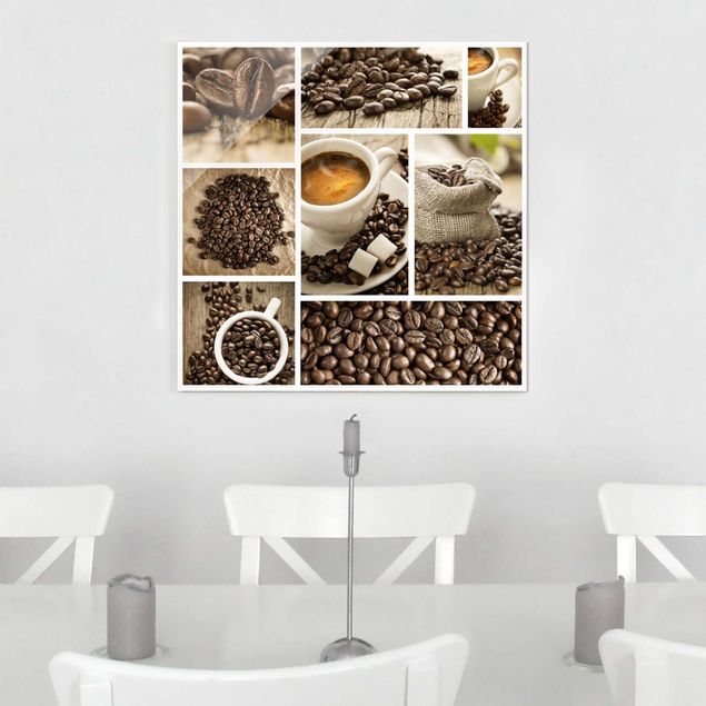 Bilder Kaffee Collage