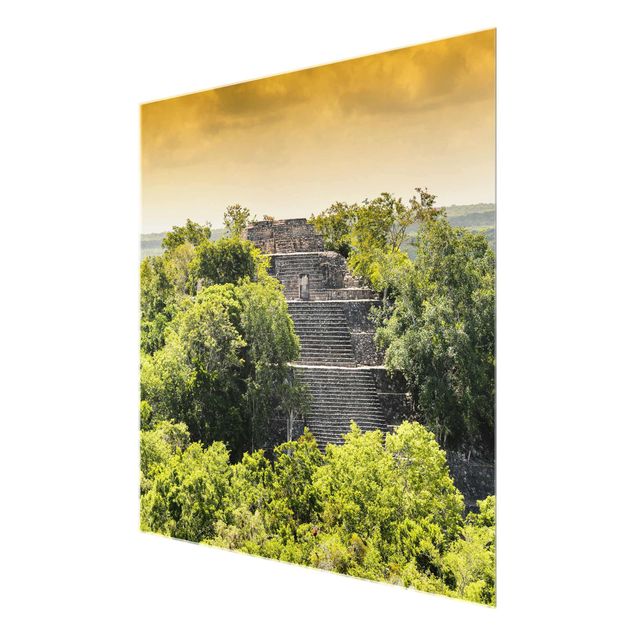 schöne Bilder Pyramide von Calakmul