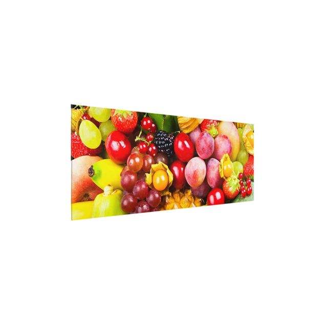 XXL Glasbilder Colourful Exotic Fruits