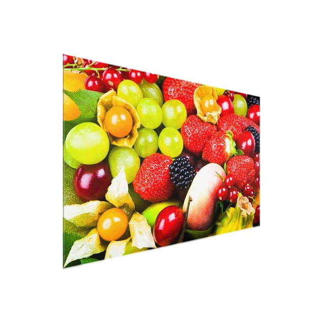 Glasbilder XXL Tropical Fruits