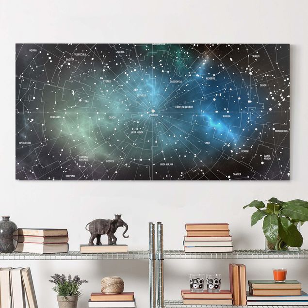 schöne Bilder Sternbilder Karte Galaxienebel