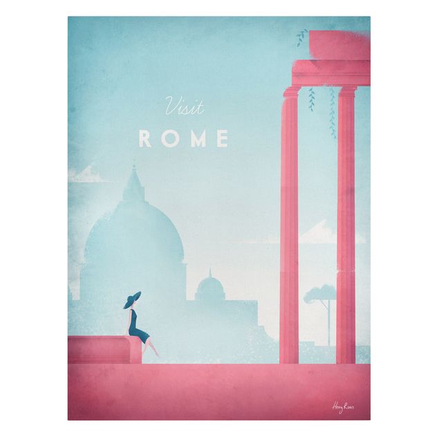 schöne Leinwandbilder Reiseposter - Rom