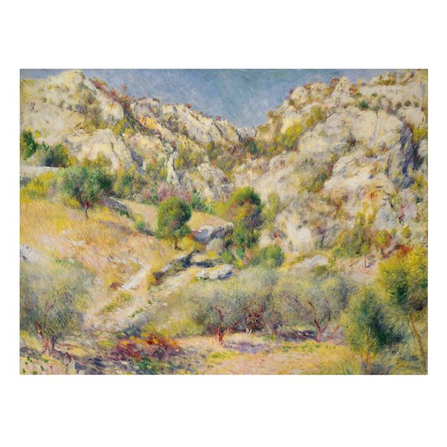 Bilder Auguste Renoir - Felsen bei Estaque