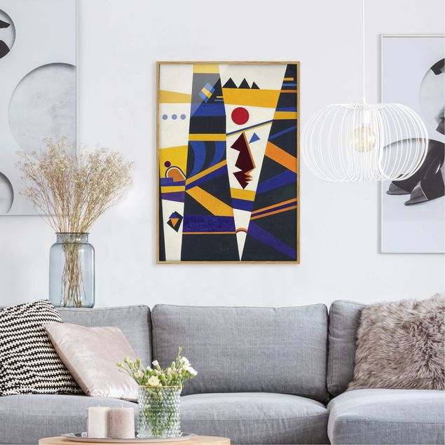 Moderne Bilder mit Rahmen Wassily Kandinsky - Bindung