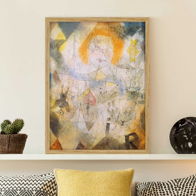 Expressionistische Gemälde Paul Klee - Irma Rossa