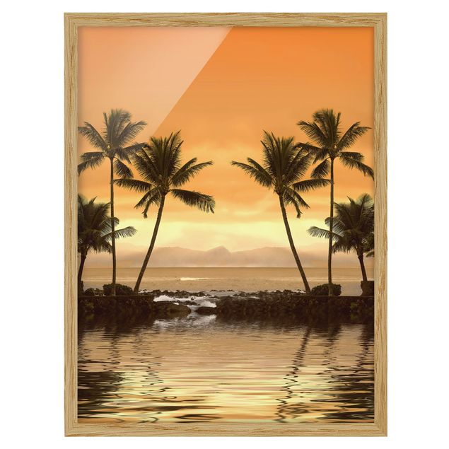 Wandbilder Caribbean Sunset I