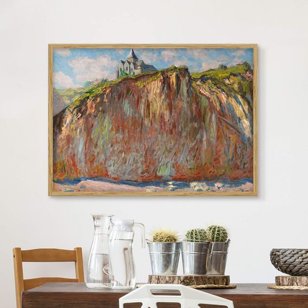 Kunstdrucke mit Rahmen Claude Monet - Varengeville Morgenlicht