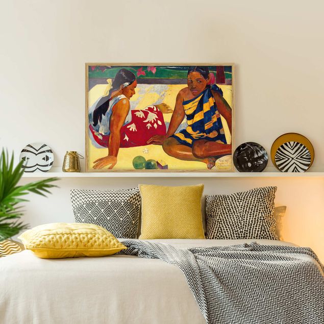 Moderne Bilder mit Rahmen Paul Gauguin - Frauen von Tahiti