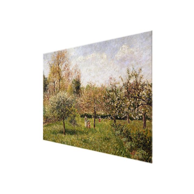 Wandbilder Camille Pissarro - Frühling in Eragny
