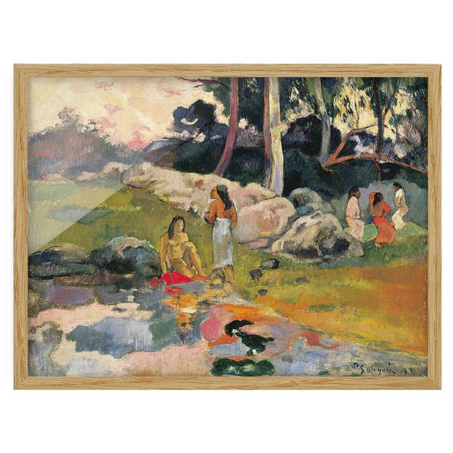 Paul Gauguin Bilder Paul Gauguin - Flussufer