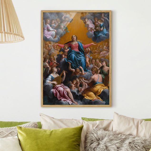Moderne Bilder mit Rahmen Guido Reni - Himmelfahrt Mariens