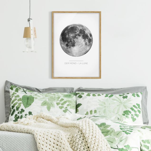 Wandbilder Der Mond - La Lune