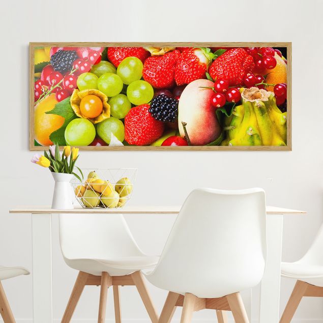 Moderne Bilder mit Rahmen Fruit Basket