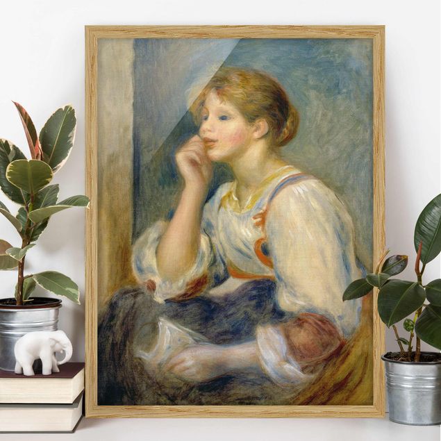 Impressionismus Bilder Auguste Renoir - Junges Mädchen mit Brief