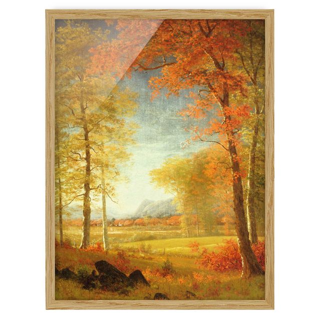 Bilder Albert Bierstadt - Herbst in Oneida County, New York