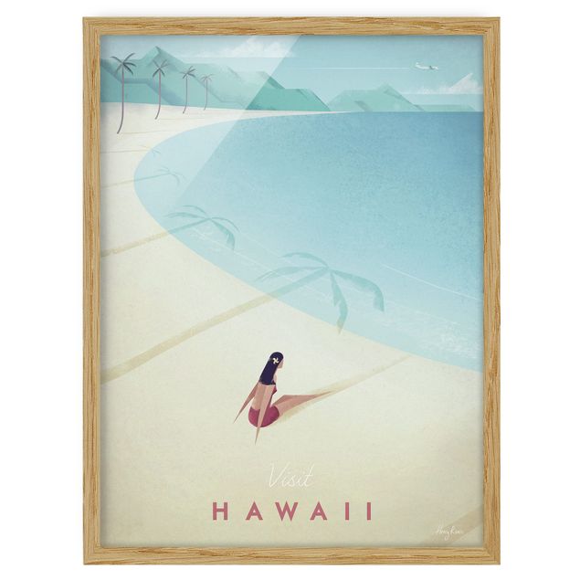 Henry Rivers Prints Reiseposter - Hawaii