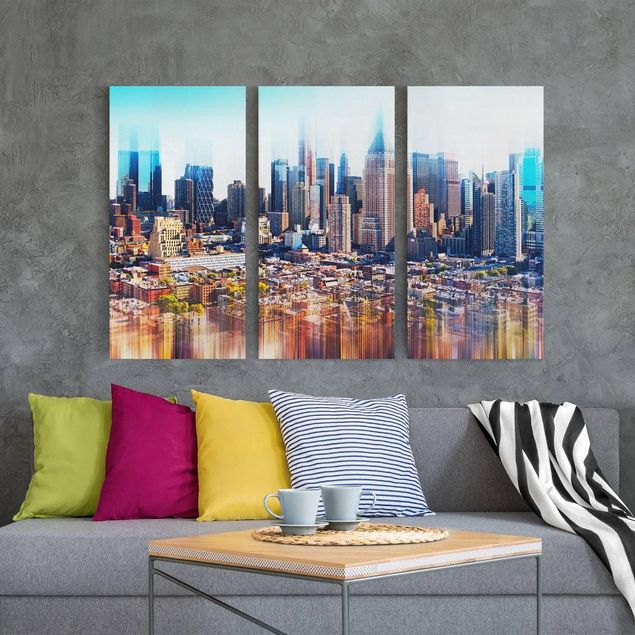 Wandbilder Manhattan Skyline Urban Stretch