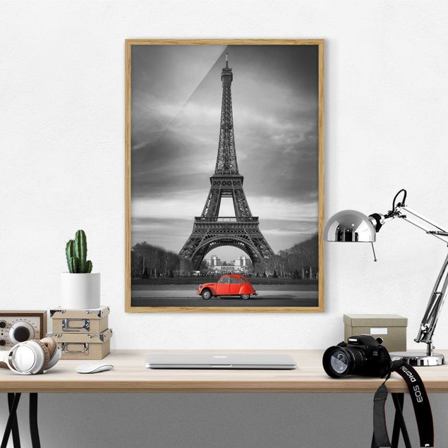 Moderne Bilder mit Rahmen Spot on Paris