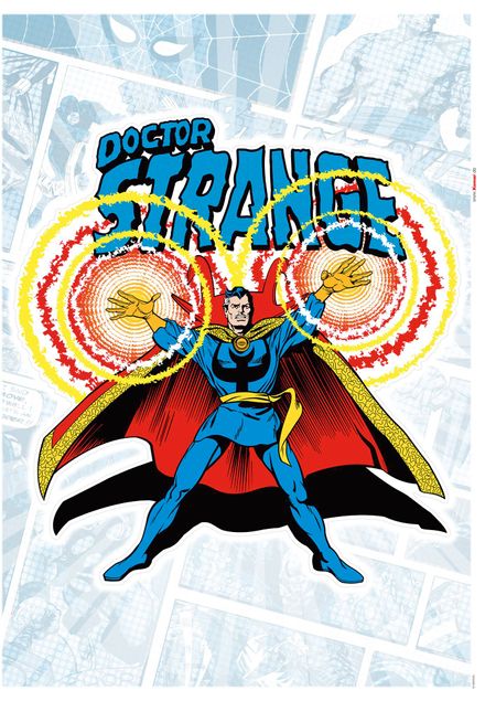 Wandsticker Doctor Strange Comic Classic