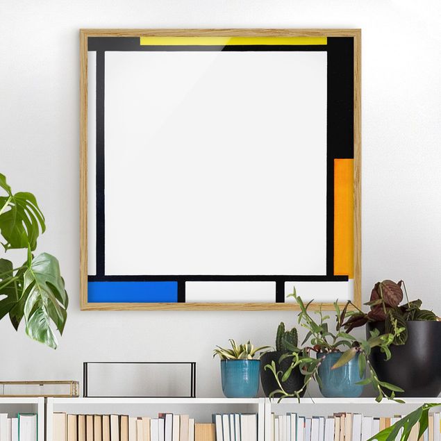 Impressionistische Gemälde Piet Mondrian - Komposition II