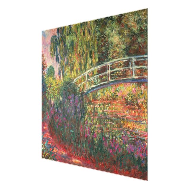 Bilder Claude Monet - Japanische Brücke im Garten von Giverny