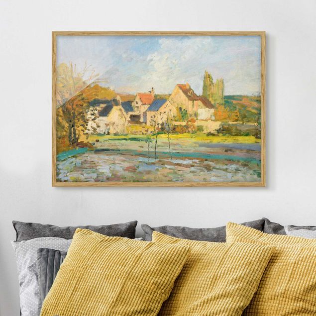 Impressionistische Bilder Camille Pissarro - Landschaft bei Pontoise