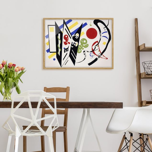 Moderne Bilder mit Rahmen Wassily Kandinsky - Reciproque