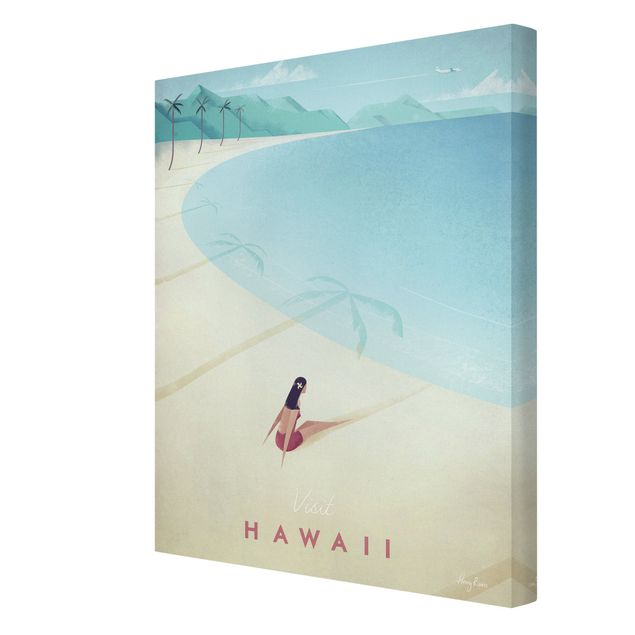 Leinwandbilder kaufen Reiseposter - Hawaii