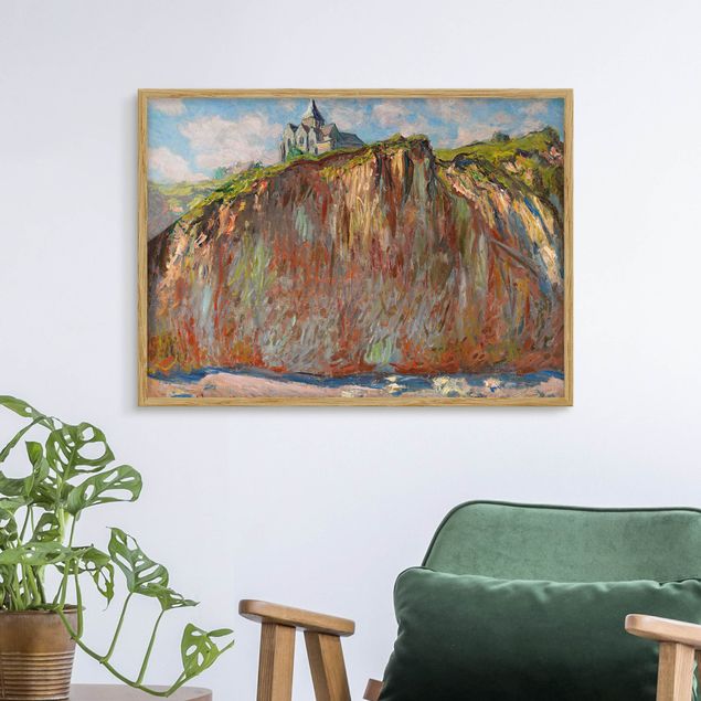 Moderne Bilder mit Rahmen Claude Monet - Varengeville Morgenlicht