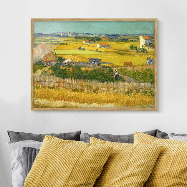 Impressionistische Bilder Vincent van Gogh - Die Ernte
