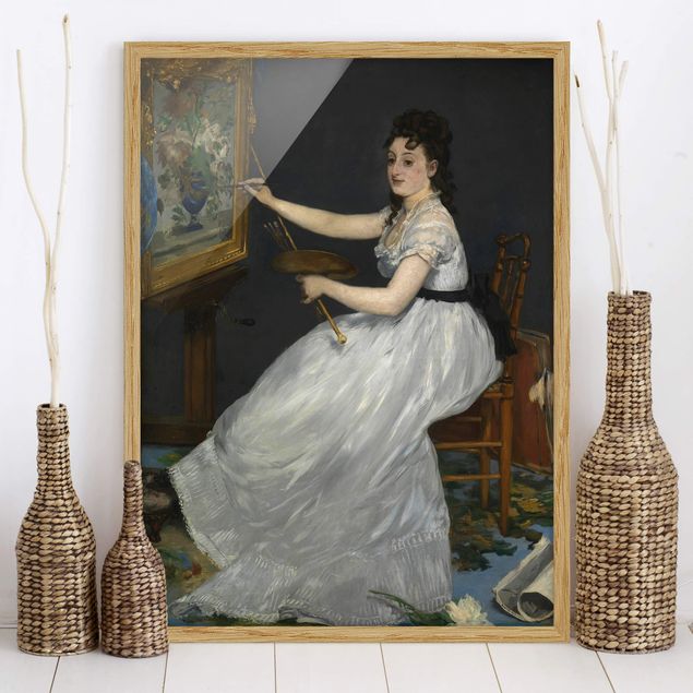 Impressionistische Gemälde Edouard Manet - Eva Gonzalès