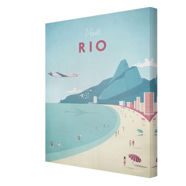 Leinwandbilder Reiseposter - Rio de Janeiro