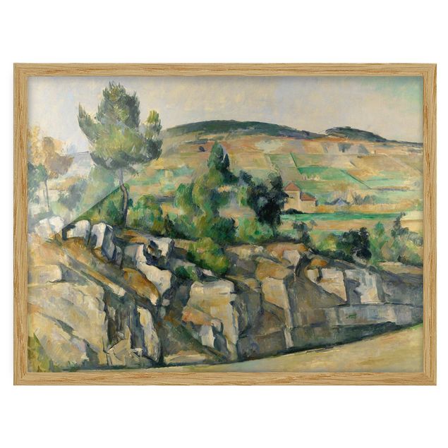 Paul Cézanne Bilder Paul Cézanne - Hügelige Landschaft