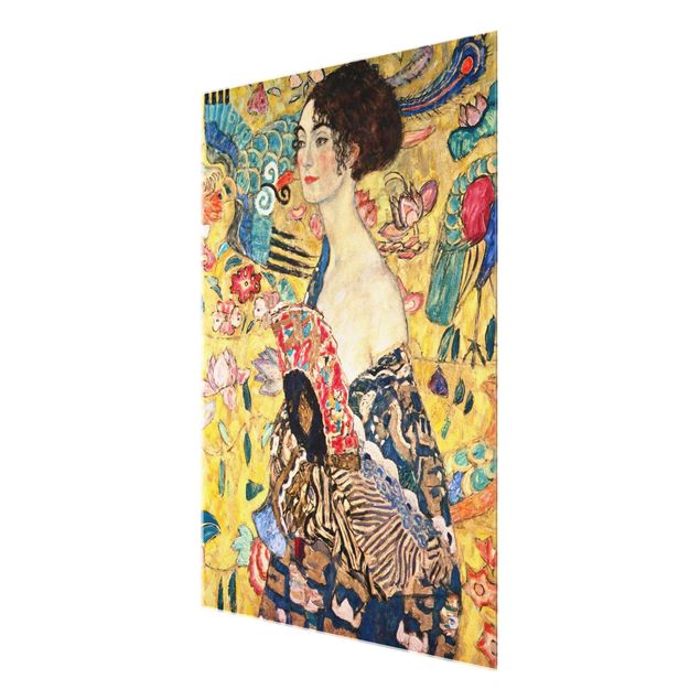 Bilder Gustav Klimt - Dame mit Fächer