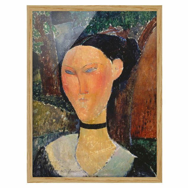 Bilder Amedeo Modigliani - Junge Frau