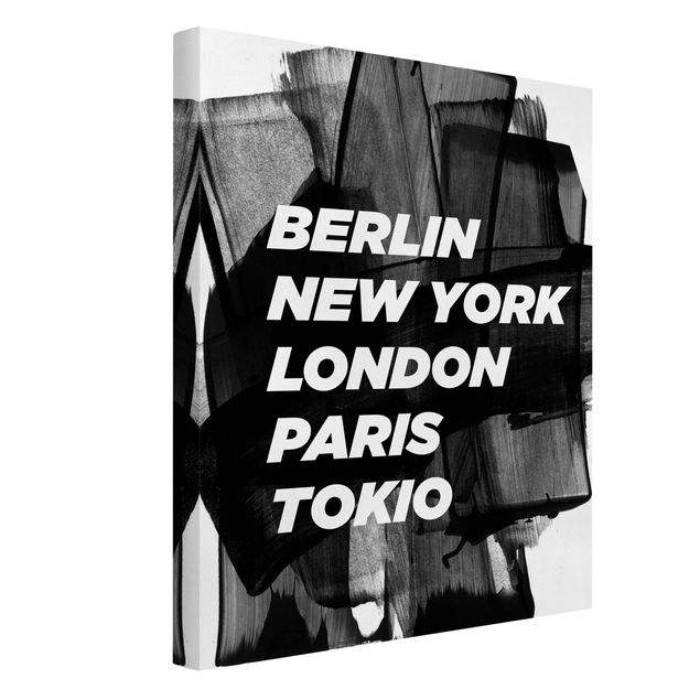 schöne Leinwandbilder Berlin New York London