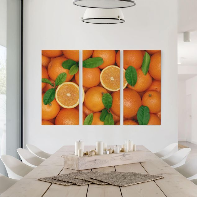 Leinwandbilder Saftige Orangen