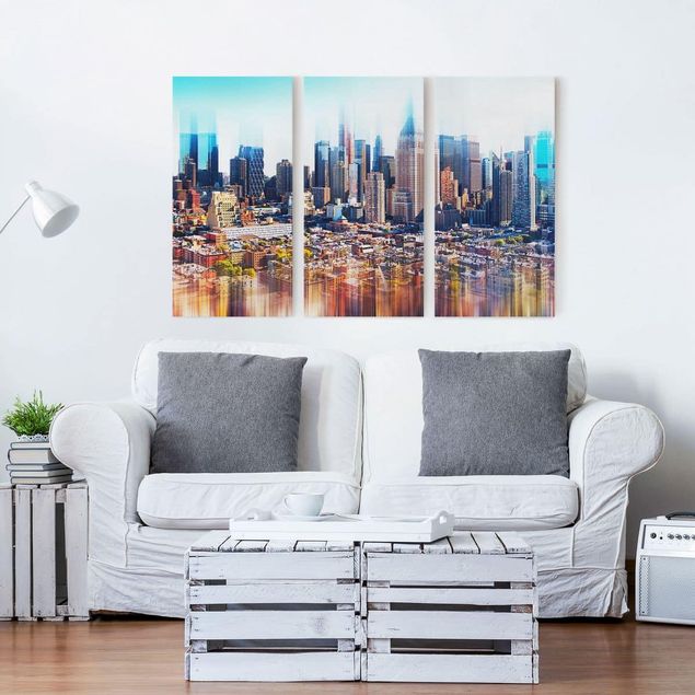 Leinwandbilder kaufen Manhattan Skyline Urban Stretch