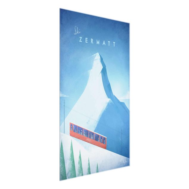 Henry Rivers Bilder Reiseposter - Zermatt