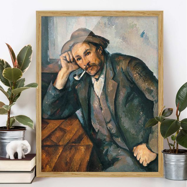 Impressionistische Gemälde Paul Cézanne - Der Raucher