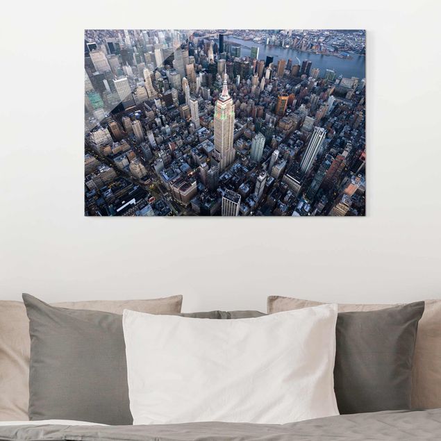 Glasbilder New York Empire State Of Mind