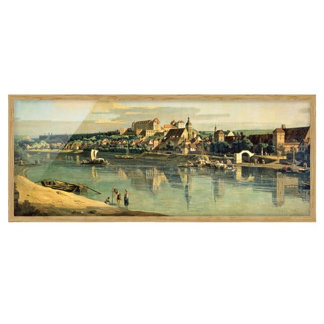 Wandbilder Bernardo Bellotto - Blick auf Pirna