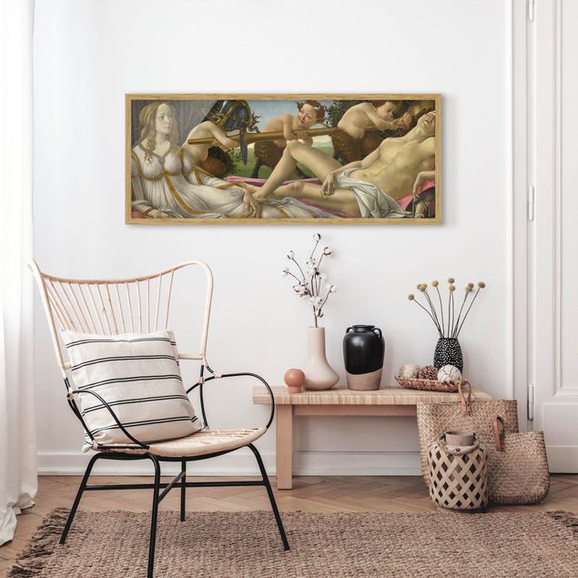 schöne Bilder Sandro Botticelli - Venus und Mars
