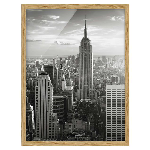 Wandbilder mit Rahmen Manhattan Skyline
