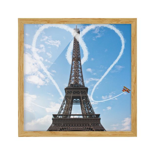 Wandbilder mit Rahmen Paris - City of Love