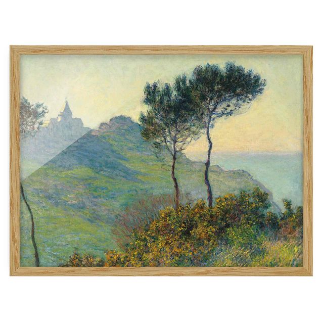 Bilder von Monet Claude Monet - Varengeville Abendsonne
