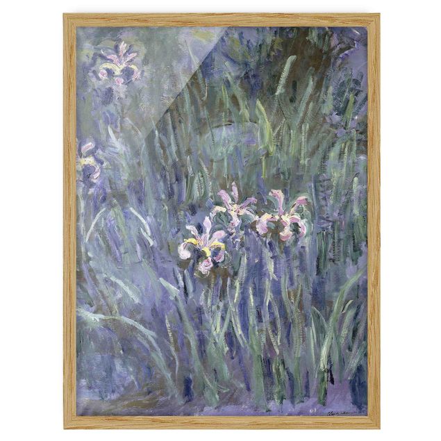 Bilder von Monet Claude Monet - Schwertlilien
