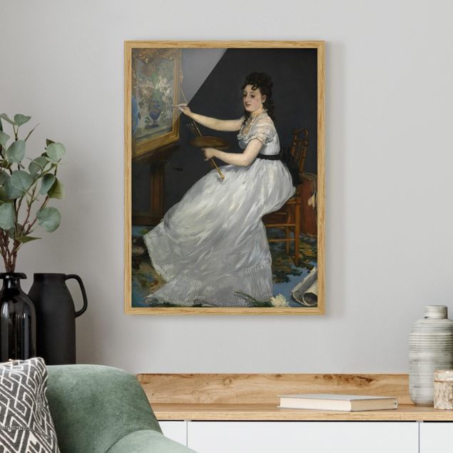 Moderne Bilder mit Rahmen Edouard Manet - Eva Gonzalès