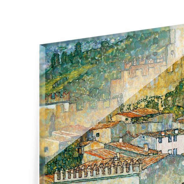 Wandbilder Gustav Klimt - Malcesine am Gardasee